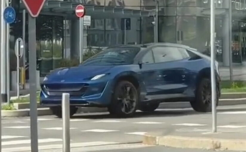 2,000-HP Drako Dragon EV Spotted Without Camouflage Filming On Public Streets