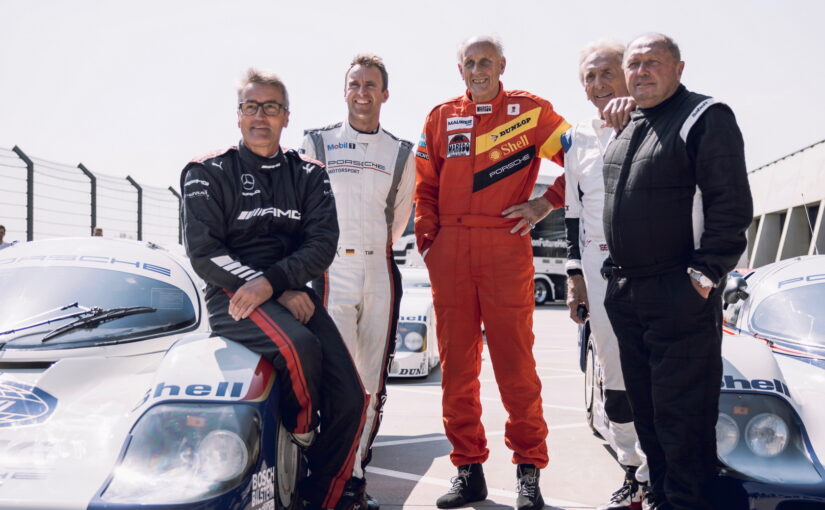 Porsche Reunites Group C Legends With The Winning 956/962s In Leipzig