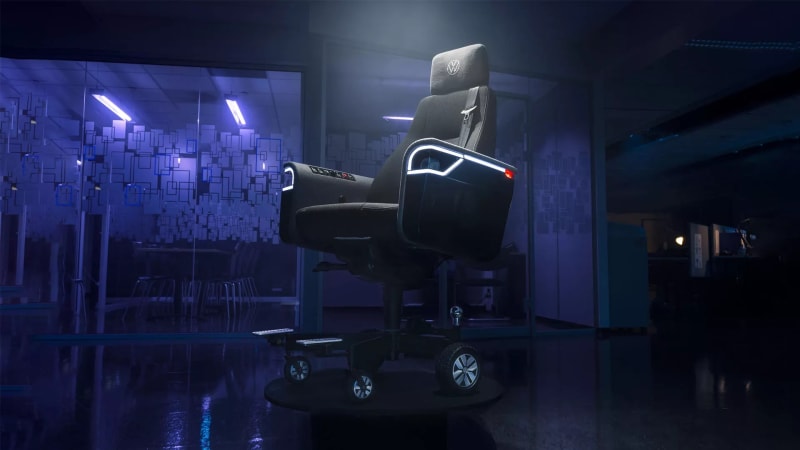 VW develops an electric workplace chair with a 12-mph top speed